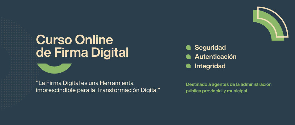 Curso Online de Firma Digital - 13va Edición